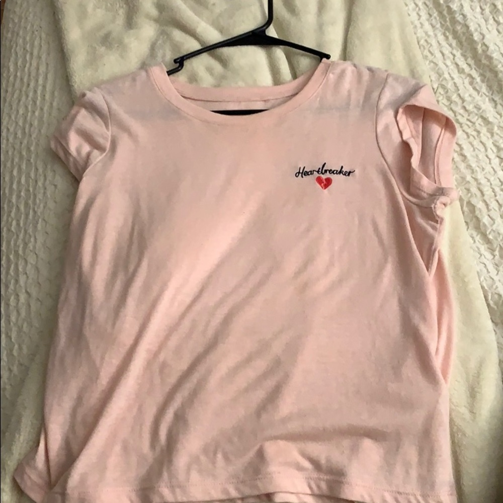 Pink t shirt from cotton on